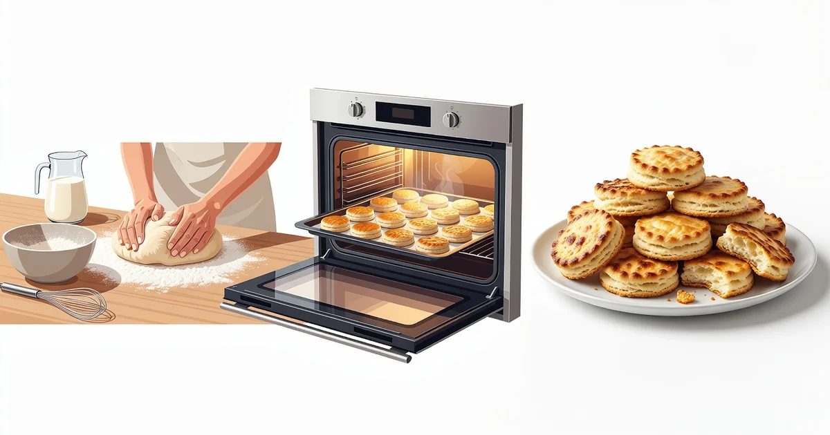 Featured image: Professional featured image for: The Art of Making Crispy and Golden Bakery Biscuits: Everything You