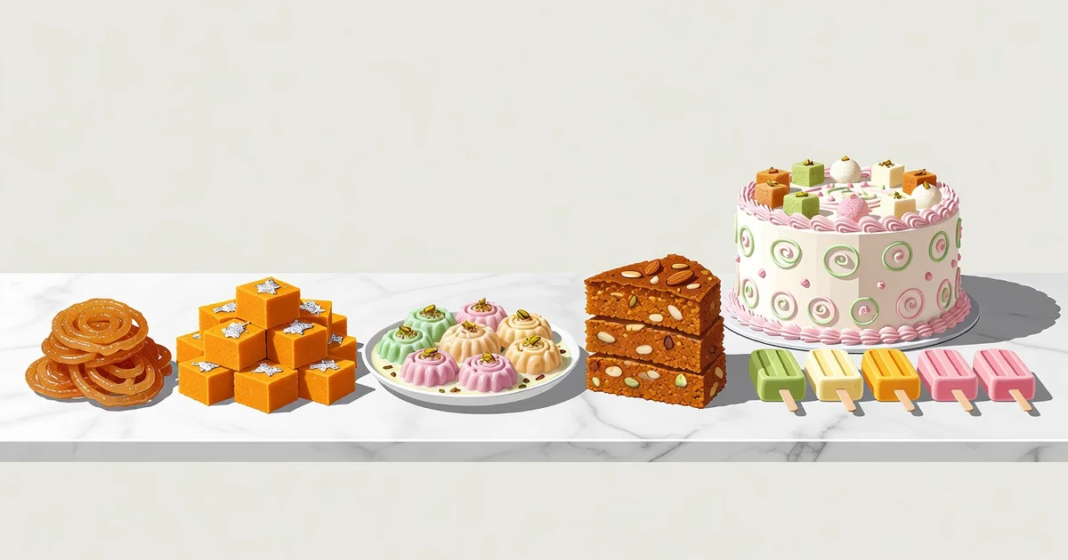 Featured image: Professional featured image for: Popular Pakistani Desserts to Serve at Birthday Parties: Everything