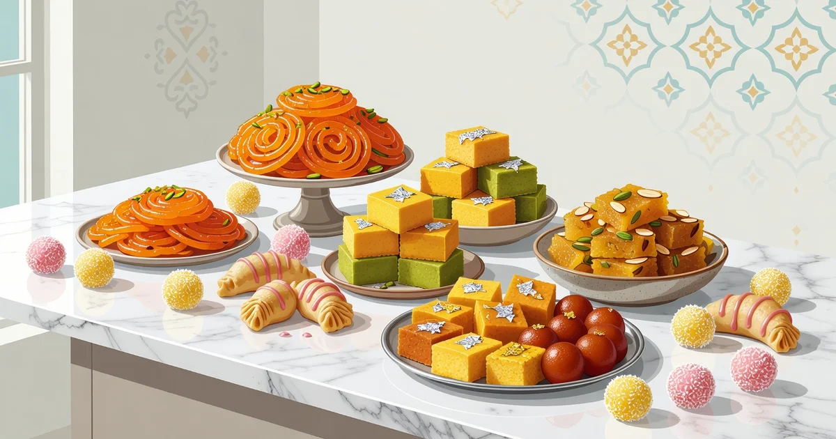 Featured image: Professional featured image for: Best Traditional Desserts for Pakistani Wedding Celebrations: Every