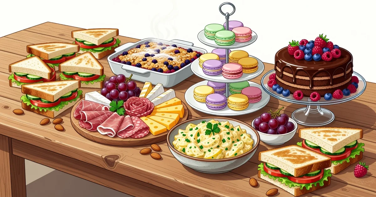 Featured image: Professional featured image for: Best Sweet and Savory Treats for Family Gatherings: Everything You