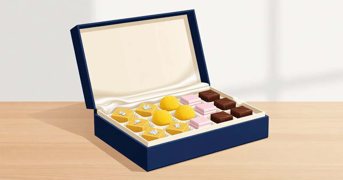 Featured image: Professional featured image for: How to Choose the Perfect Mithai Gift Box for Special Occasions. Cl
