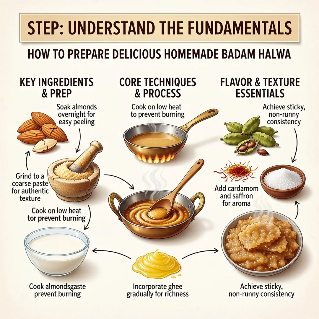 Step 1: Illustration for step: Understand the fundamentals related to How to Prepare Delicious Homemade Bada