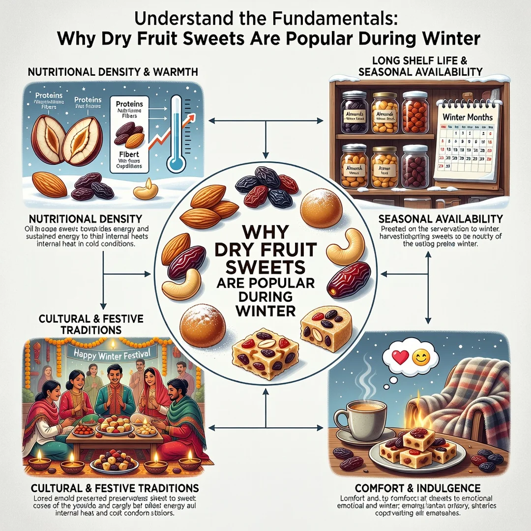 Step 1: Illustration for step: Understand the fundamentals related to Why Dry Fruit Sweets Are Popular Durin