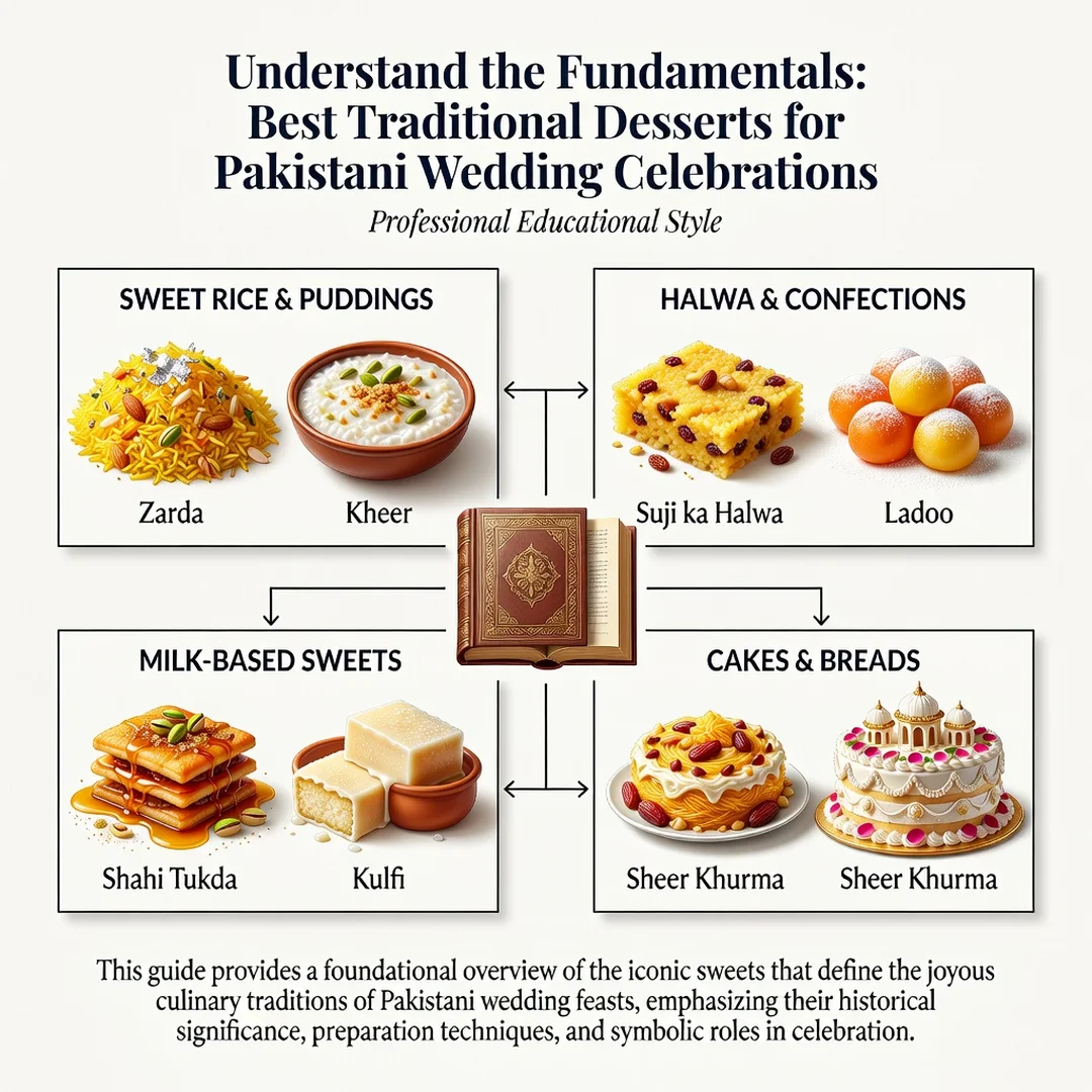 Step 1: Illustration for step: Understand the fundamentals related to Best Traditional Desserts for Pakistan
