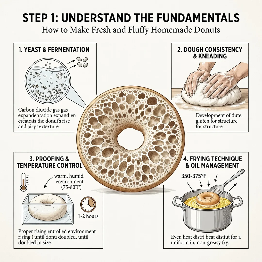 Step 1: Illustration for step: Understand the fundamentals related to How to Make Fresh and Fluffy Homemade 