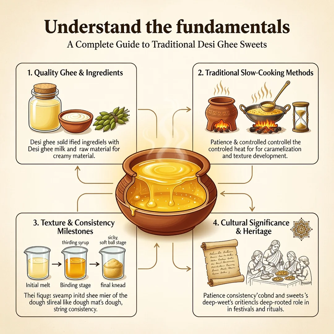 Step 1: Illustration for step: Understand the fundamentals related to A Complete Guide to Traditional Desi G
