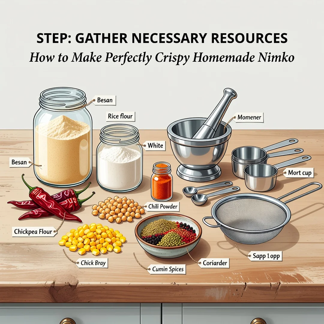 Step 4: Illustration for step: Gather necessary resources related to How to Make Perfectly Crispy Homemade N